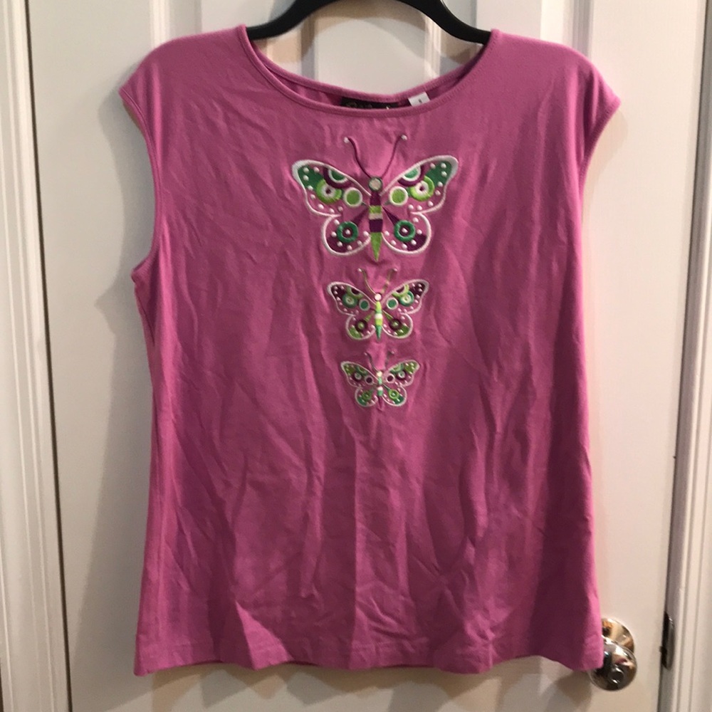 ⚡️FINAL PRICE⚡️ Bob Mackie Vintage Butterfly Top
